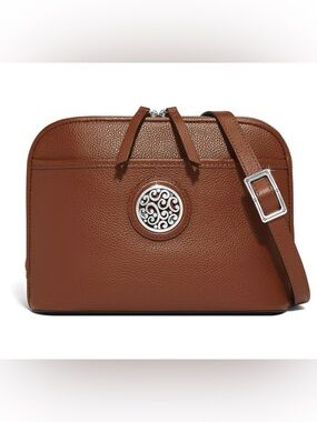 Brighton Shelby Organizer Crossbody Bag in Bourbon